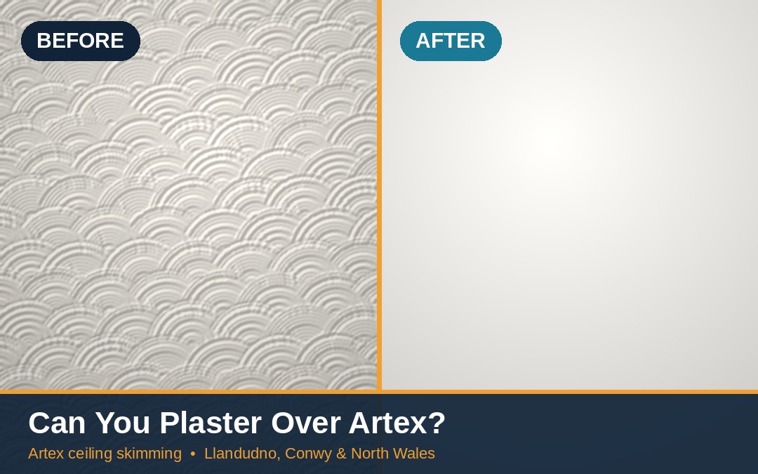 plaster over artex