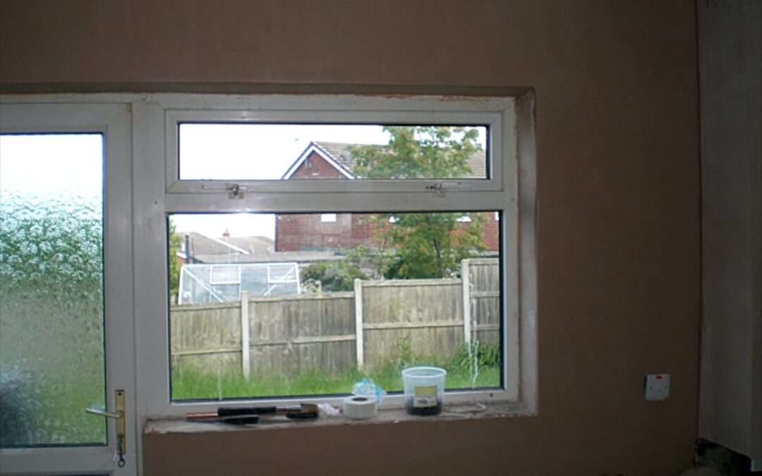 Kitchen walls re-plastered - photo 2